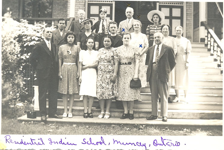 Staff of the Mount Elgin Institute.