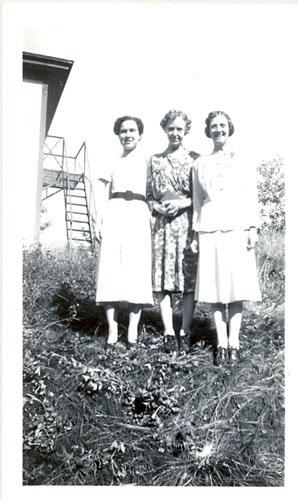 Crosby Girls' Home staff at the time of the school closure.