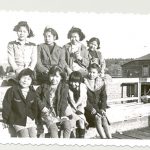 Eight Youth on dock
